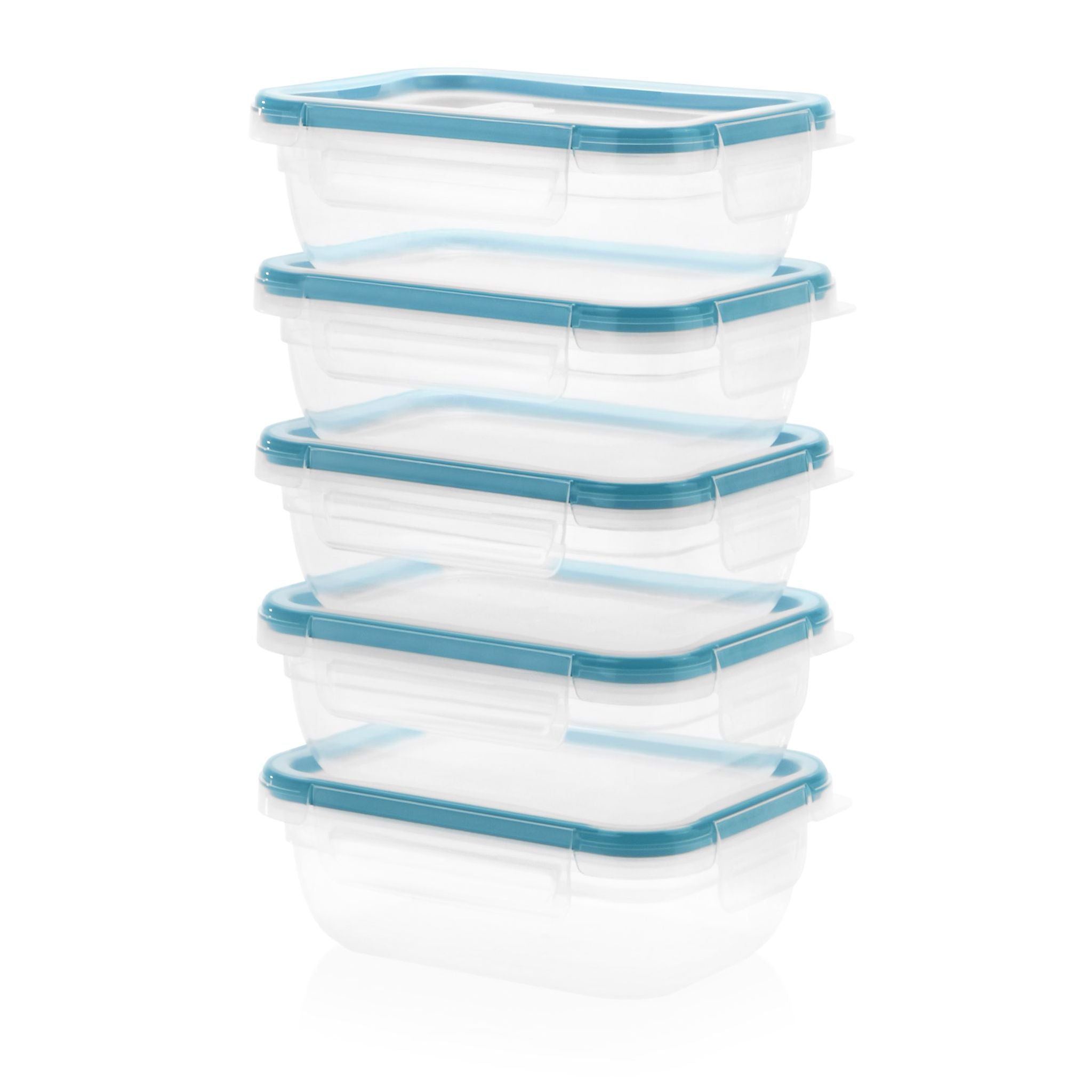 Snapware? Total Solution? 10-piece Rectangular Plastic Food Storage Set