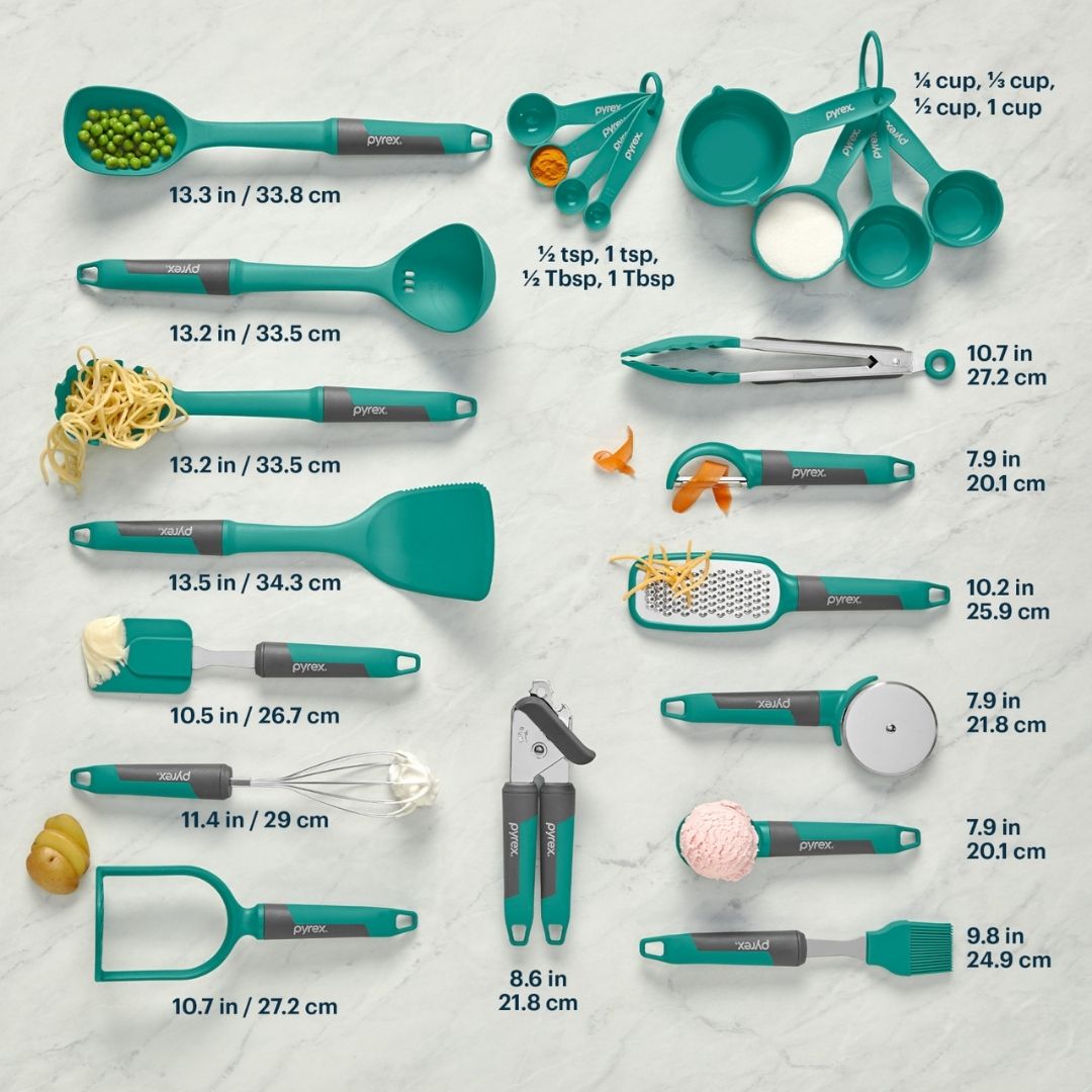 Pyrex® 22-Piece Kitchen Tools & Gadgets Set - Image 2