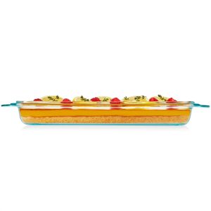Pyrex? Shallow 9 x 13 Rectangular Glass Baking Dish