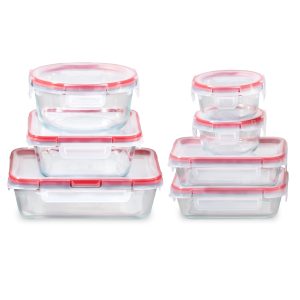Pyrex? FreshLock? 14-piece Mixed-Size Glass Storage Set
