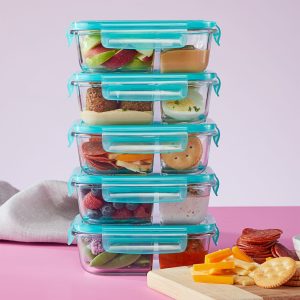 Pyrex? MealBox 10-Piece Divided Storage Set. 2.3 Cup