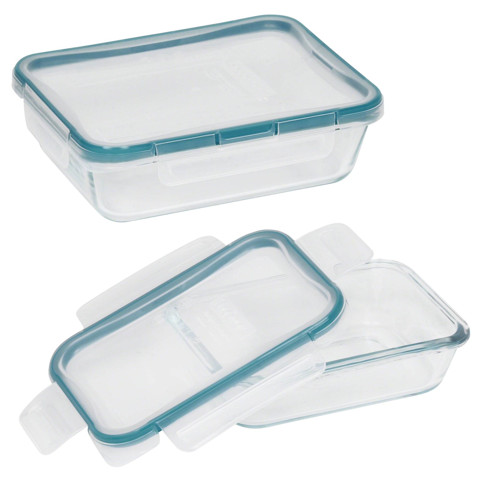 Snapware? Total Solution? Pyrex? Glass 4-piece Rectangular Food Storage Value Pack